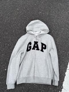 GAP グレー フード付きパーカー Mサイズのサムネイル