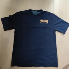 Thrasher ネイビー Tシャツ ポケット付き Lサイズのサムネイル