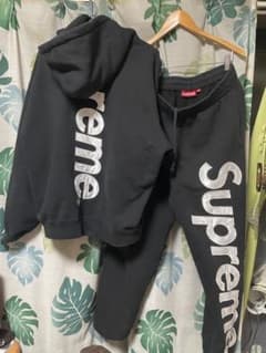 Supreme Satin Appliqué セットアップ Black M 上下のサムネイル