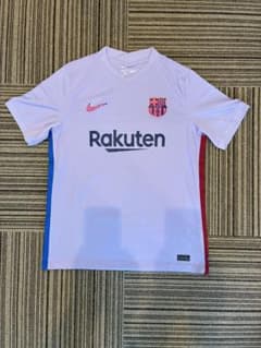 【レア美品】NIKE　バルセロナＦＣユニフォーム メンズ　ライトパープル　Ｌのサムネイル