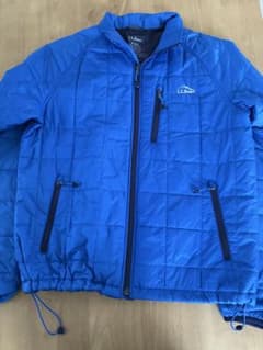 L.L.Bean キルティングジャケット 青