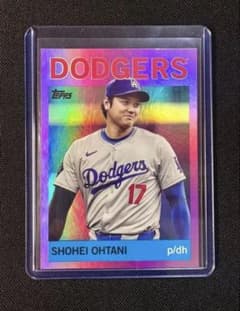 大谷翔平 2025 TOPPS 1964 DESIGN PINK FOIL ② - メルカリ