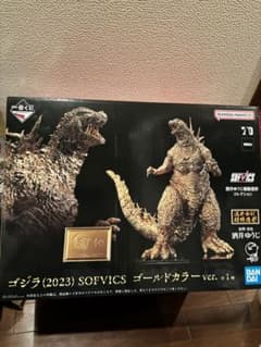 一番くじ ゴジラ-1.0 SOFVICS ゴールドカラー フィギュア - メルカリ