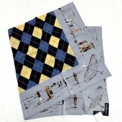 Ralph Lauren スカーフ ゴルフ柄 アーガイルのサムネイル