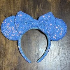 ディズニー カチューシャ スパンコール ブルーのサムネイル
