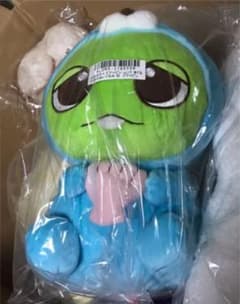 ぼのぼの×ガチャピン・ムック　きぐるみＢＩＧぬいぐるみ　ガチャピンのサムネイル