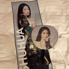 gidle idle シュファ　スローガンタオル　うちわ　おまけ付き