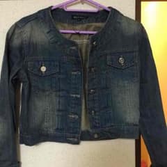 ノーカラーデニム ミッシュマッシュのサムネイル