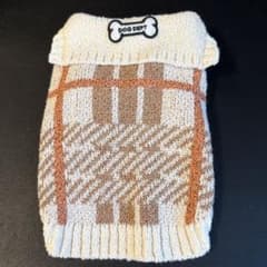 【美品】DOG DEPT 犬用ウェア チェック柄のサムネイル