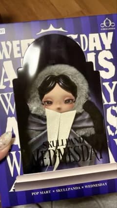 POP MART SKULLPANDA WEDNESDAYのサムネイル