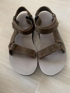 teva テバ　サンダル　ブラウン　レザーのサムネイル