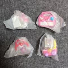 ハローキティ かわいいおもちゃミニチュアチャーム 4種のサムネイル