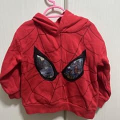 H&M スパイダーマン パーカー 92cmのサムネイル