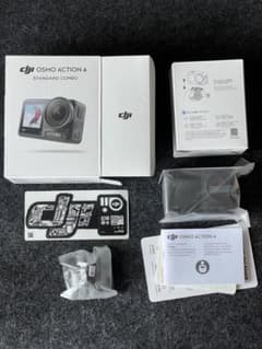 【新品未使用】DJI OSMO ACTION4 STANDARD COMBOのサムネイル