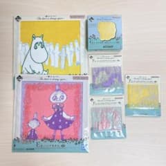 이치 반 쿠지 무민 EFG 핸드 타올 코스터 플레이트 80 주년