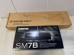 SHURE SM7B & ELGATO WAVE MIC ARM LP セット SHURE SM7B & ELGATO WAVE MIC ARM LP セット - メルカリ