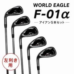 希少レフティ】WORLD EAGLE F-01α アイアンセット 6〜P 5本 - メルカリ