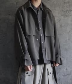 インターファクトリー×くま　ショートトレンチブルゾンのサムネイル