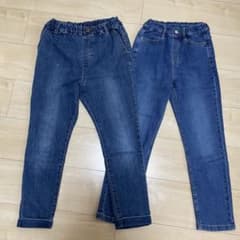キッズデニム 130センチ 2点セットのサムネイル