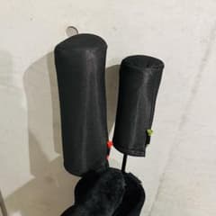 ドライバー フェアウェイウッド ヘッドカバー 無地 防水素材 2個セットのサムネイル