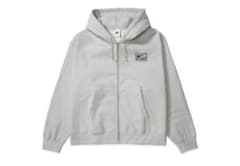Stussy x Nike Fleece Zip GreyHeatheXXL - メルカリ