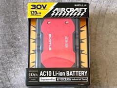 最新30V 新品 バートル AC10 バッテリー メタリックレッド 空調服用