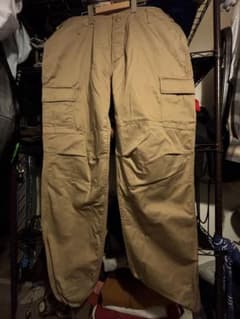 t*j様 カーゴパンツ 軍パン ベージュ ブラウン 古着 太めのサムネイル