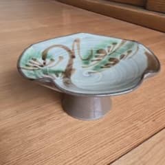 茶道具 唐津焼 指月庵 高台菓子器 - メルカリ