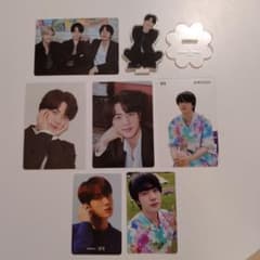 BTS JIN カード 6枚セット&アクリルスタンドのサムネイル