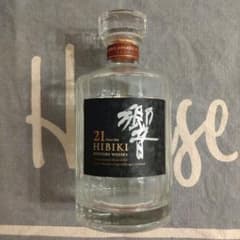 響Hibiki 21 Years Old ウイスキー 700ml空ビンのサムネイル