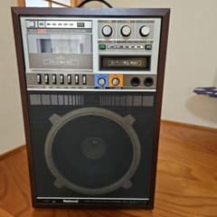 昭和レトロ、National カラオケカセットテーププレーヤー - メルカリ