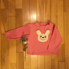 日本製❣️お値下げ うさぎちゃん暖かフリース90-95のサムネイル