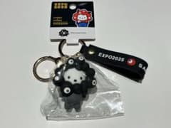 ポチャッコ　黒ミャクミャク　キーホルダーのサムネイル