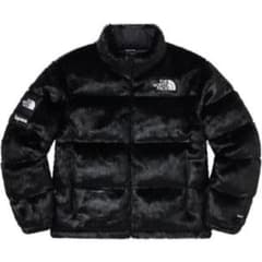 Supreme Faux Fur Nuptse Jacket ゴリラ ヌプシ - メルカリ