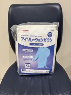 TEIJIN アイソレーションガウン XL 5枚入×4 - メルカリ
