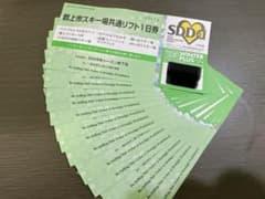 郡上市スキー場共通リフト1日券(高鷲&ダイナなど)のサムネイル
