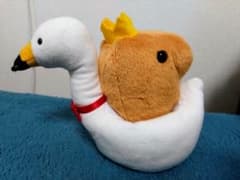 공식 상품 카피바라씨 키치죠지 스완보트 봉제인형