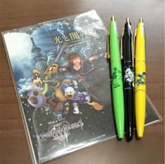 キングダムハーツⅢ BICボールペン3本セット（ポストカード付き）のサムネイル