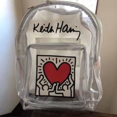 Keith Haringの透明リュックです(^^)のサムネイル