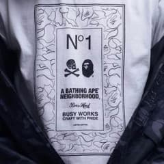 M白bape x neighborhoood t-shirtのサムネイル