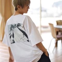 Naptime Nissy フォトプリント BIG Tシャツ WHITE - メルカリ
