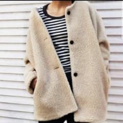 via j ボアコートのサムネイル