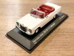 中古品 1/43 ミニチャンプス メルセデスベンツ 280SE カブリオレ 白 中古品 1/43 ミニチャンプス メルセデスベンツ 280SE カブリオレ 白