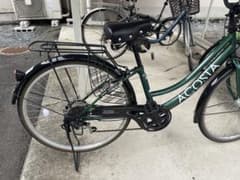 ACOSTA シティサイクル グリーン 街乗り 実物見てから決めてください。 ACOSTA シティサイクル グリーン 街乗り 実物見てから決めてください
