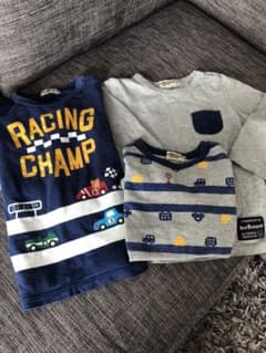 お値打ち⭐︎ミキハウス ホットビスケッツロンT3枚組のサムネイル