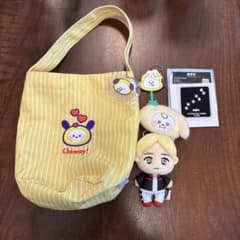 BT21 CHIMMY 가방 봉제 장난감 패치 세트
