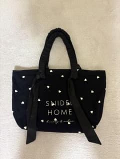 SNIDEL HOME オーガニックキャンパストートハート柄トートバッグ Bigのサムネイル