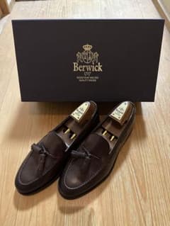 【ケロッピ】Berwick 4340 タッセルローファー+シューツリー ケロッピ様専用】Berwick 4340 タッセルローファー+シューツリー