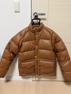 A BATHING APE Leather Classic Down キムタク - メルカリ