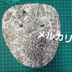 グラフィティアート デザインマスク 手描きのサムネイル